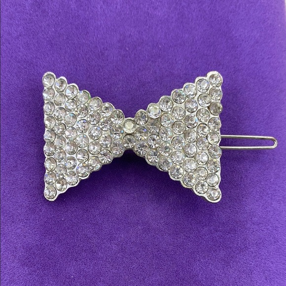 💛 Sparkling Bow Hair Clip - Picture 1 of 3